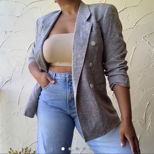 Vintage Arnold Palmer 100% natural silk blazer